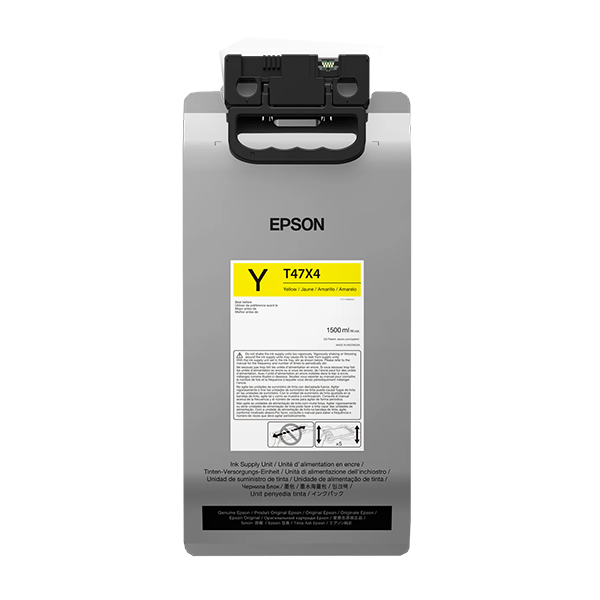 Epson T47X Yellow DTG Ink - 1500ml