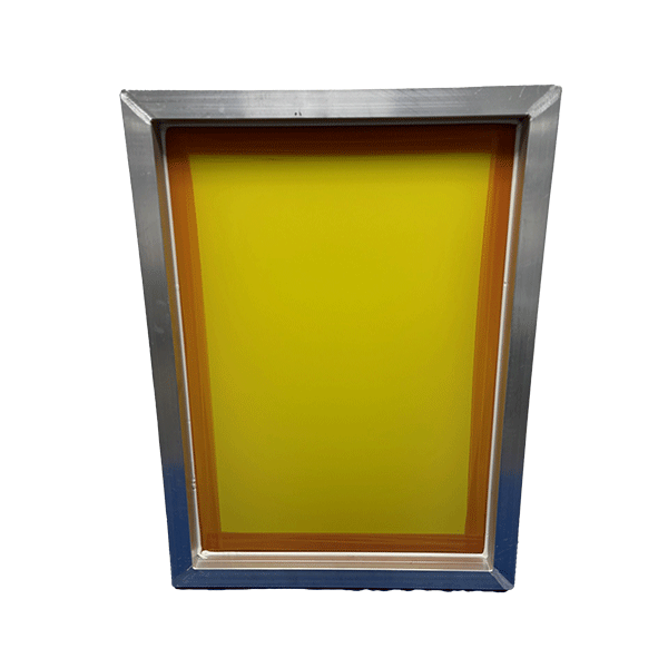 GSF 23" x 31" 125/55 Thin Thread Yellow Mesh Alum Frame