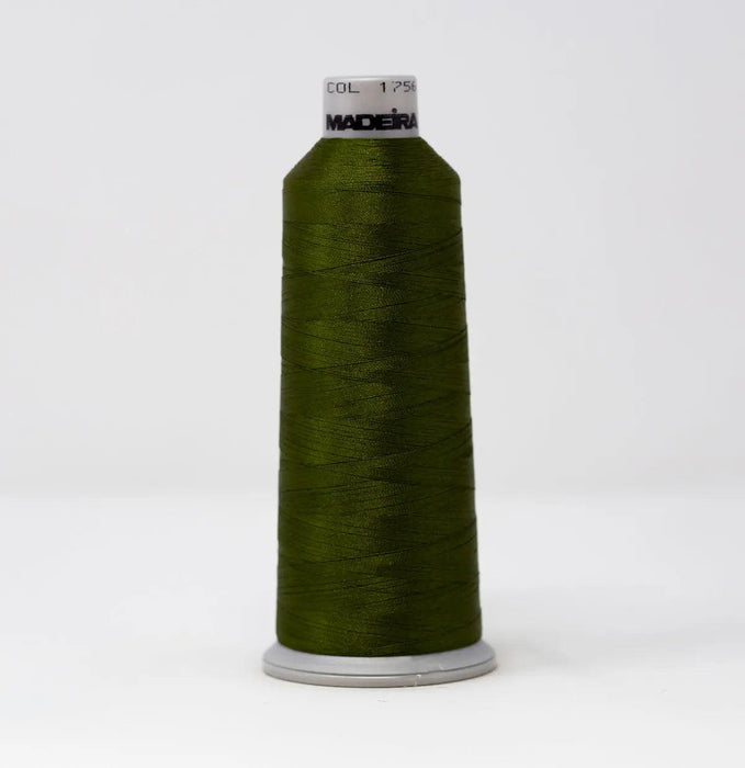 Madeira Polyneon 1756 Pea Green Embroidery Thread 5500 Yards
