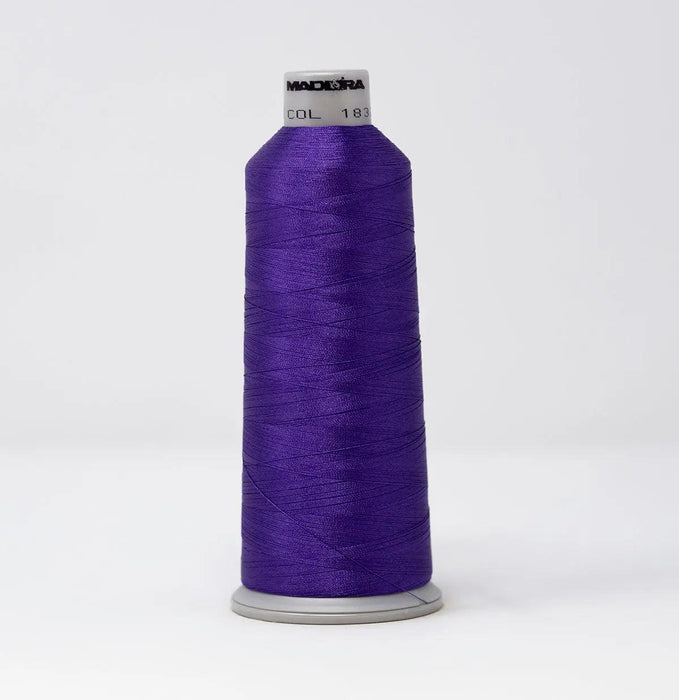 Madeira Polyneon 1832 Majestic Purple Embroidery Thread 5500 Yards